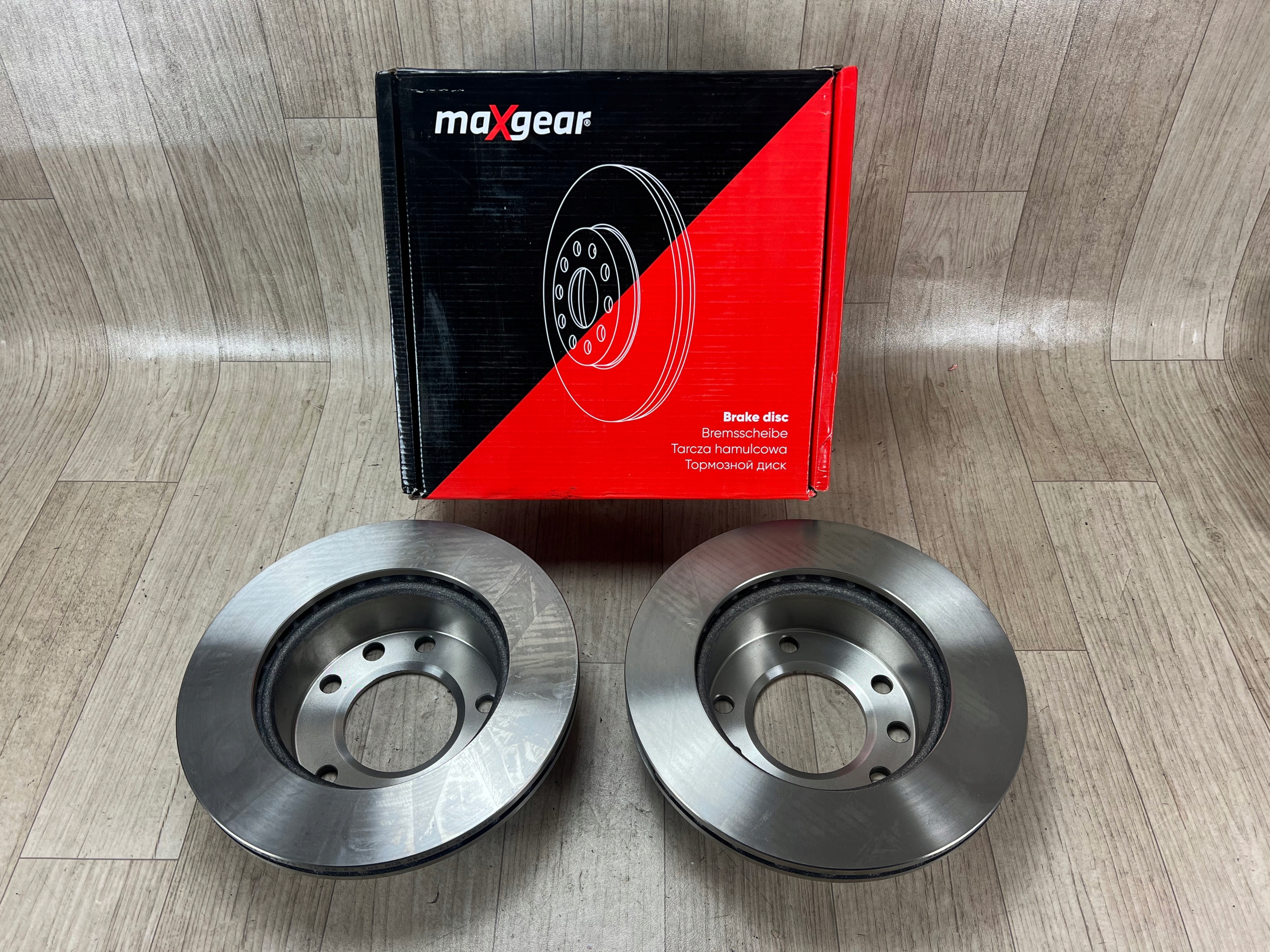 MERCEDES SPRINTER 901 MAXGEAR tarcze hamulcowe przód przednie 19-0730