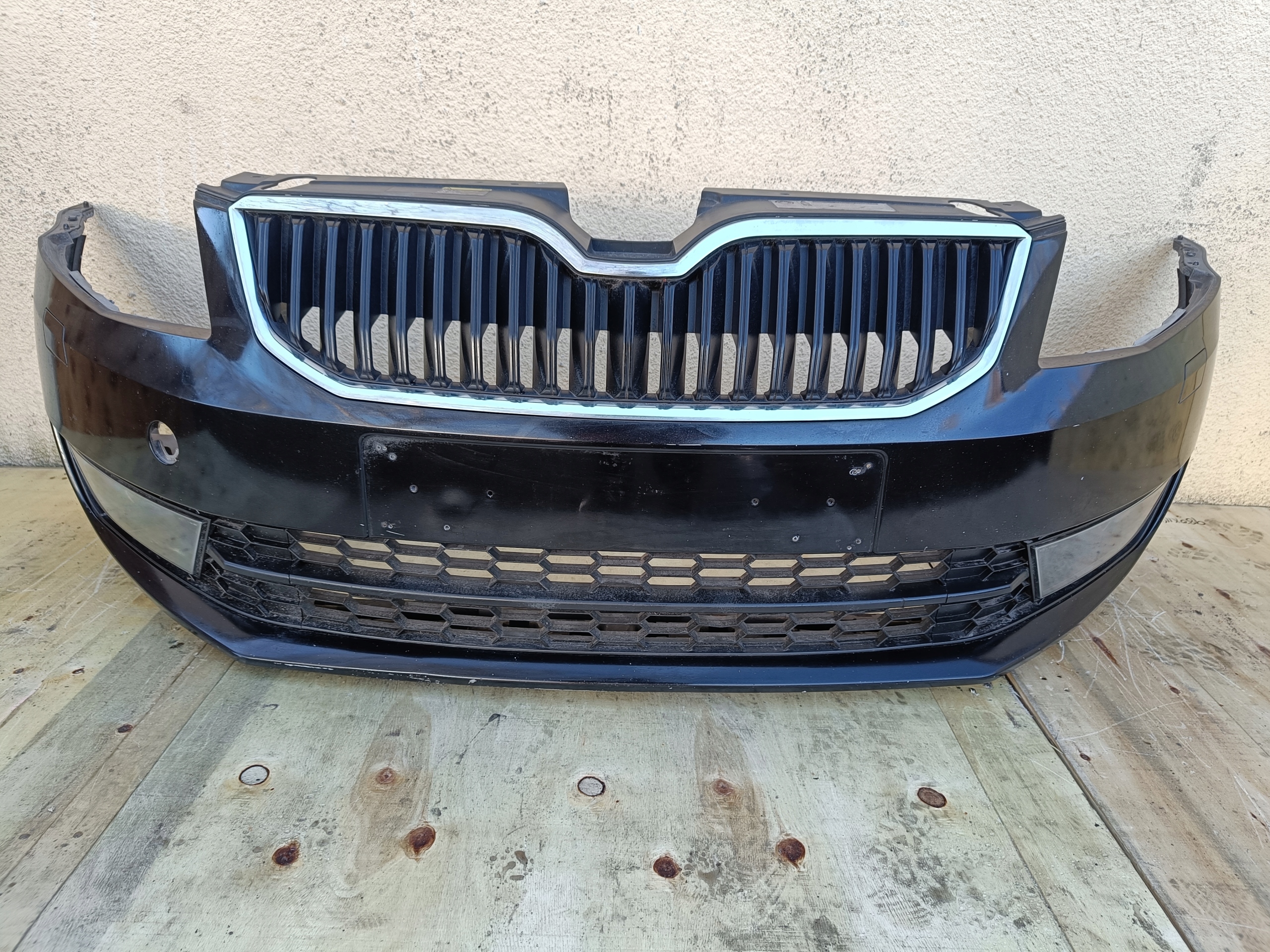 SKODA OCTAVIA III 3 5E zderzak przód przedni + grill