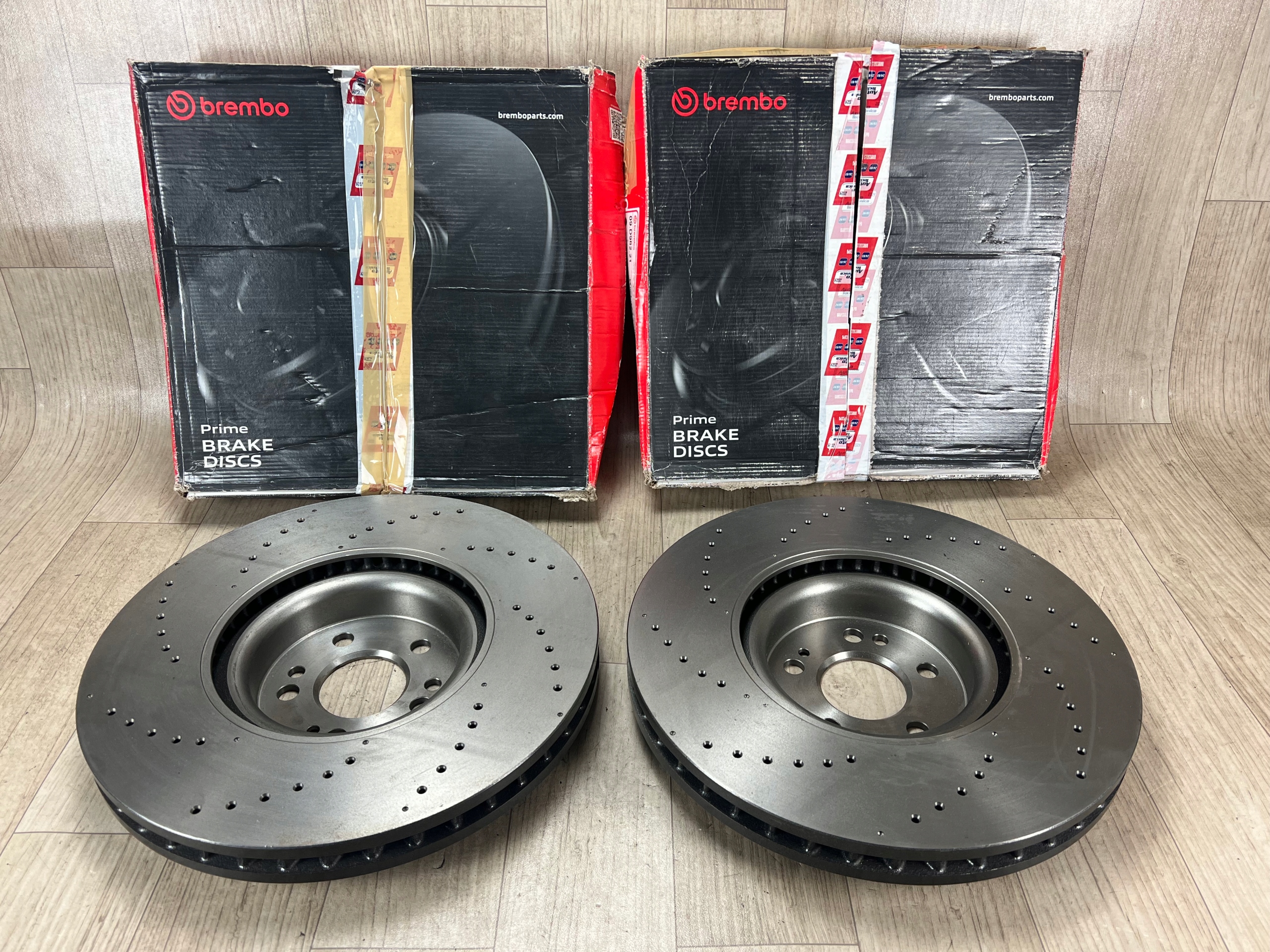 MERCEDES GLE W167 BREMBO tarcze hamulcowe przód przednie 09.D982.21 KOMPLET