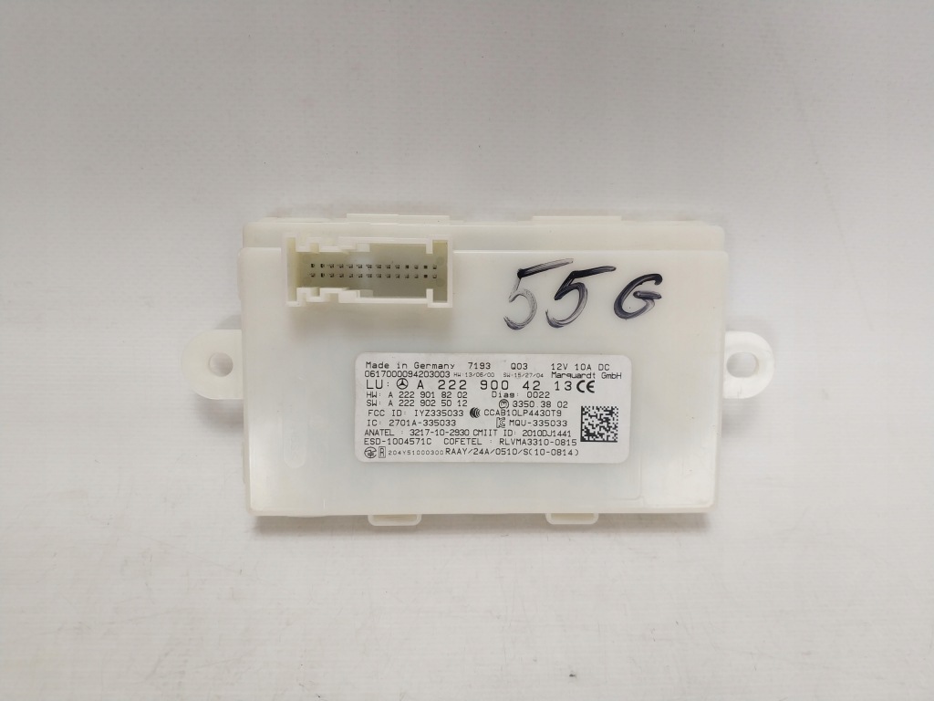 MERCEDES W205 moduł sterownik KEYLESS A2229004213